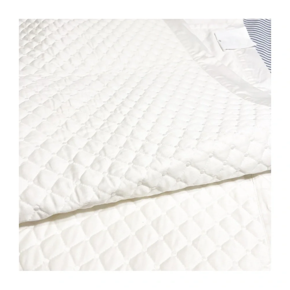 Damask by Charter Club King Elegant White Quilted Bedding Shams NWT Romantic Set